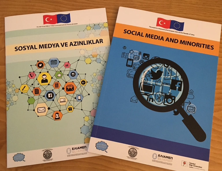 Rapor ve İnfografik Tasarımı, Baskısı – Sosyal Medya ve Azınlıklar Projesi
